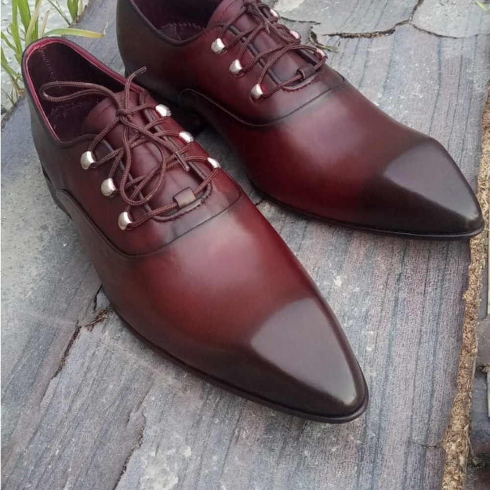 Handcrafted men party shoes
